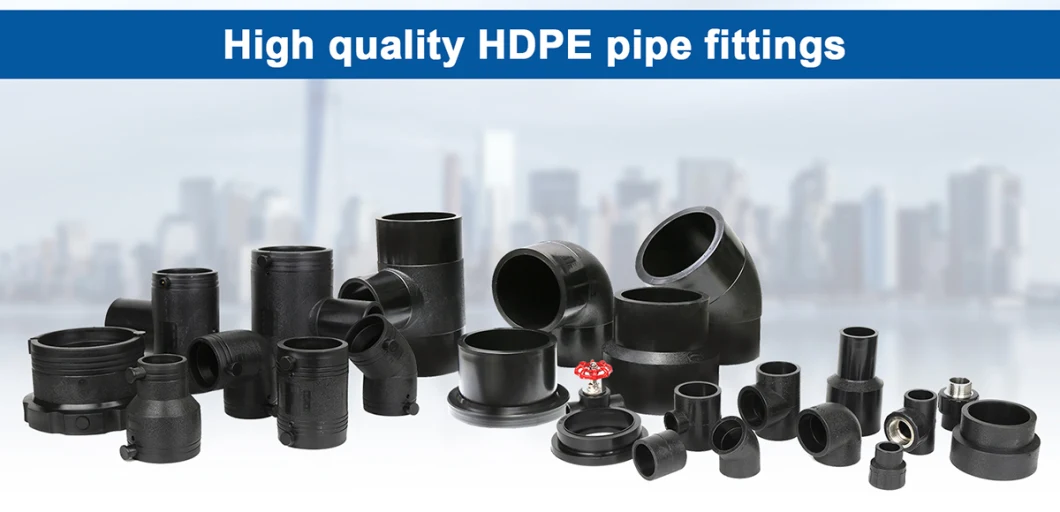 Hot Sell Factory Supply PP PVC HDPE Compression Fittings for Irrigation Adaptor Coupling Socket Pn16 Bar