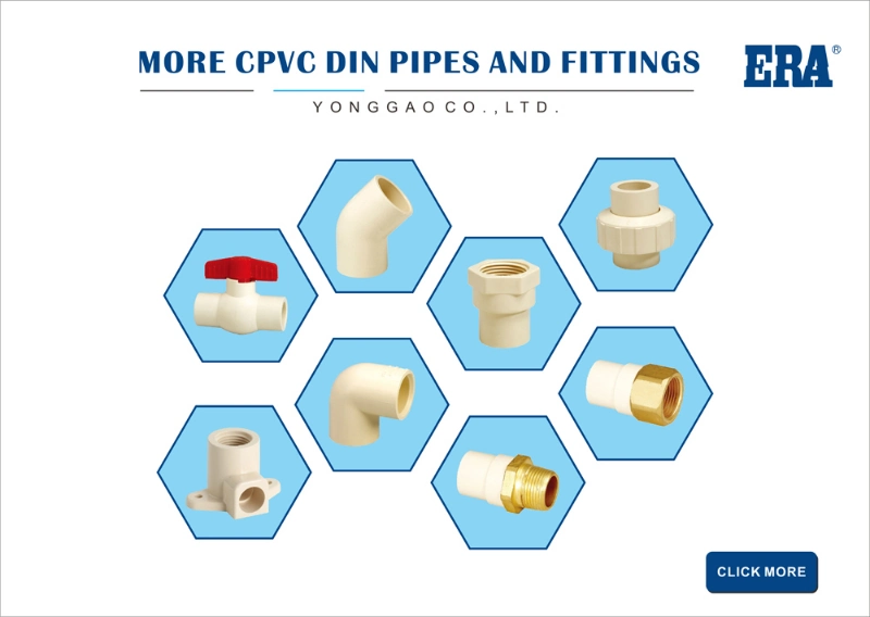 Cp012 Mono D&prime; Clips CPVC DIN Standard Fittings