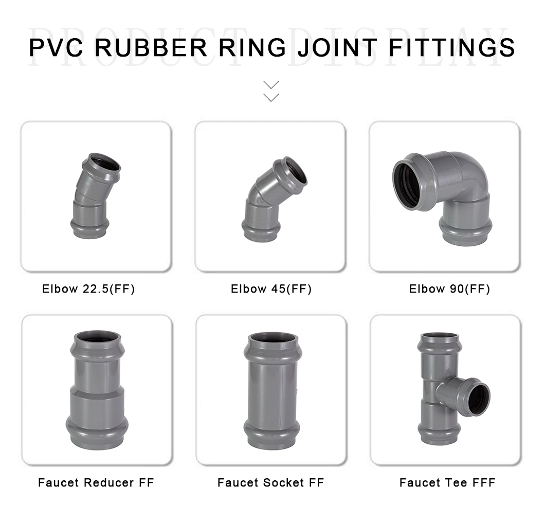 DIN Standard Pn10 Pn16 PVC Plastic Fitting UPVC CPVC Van Stone Flange Industry Plumbing Pipe Fittings