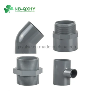 Factory Supplier PVC Pipe Fittings DIN Standard Pn10 and Pn16