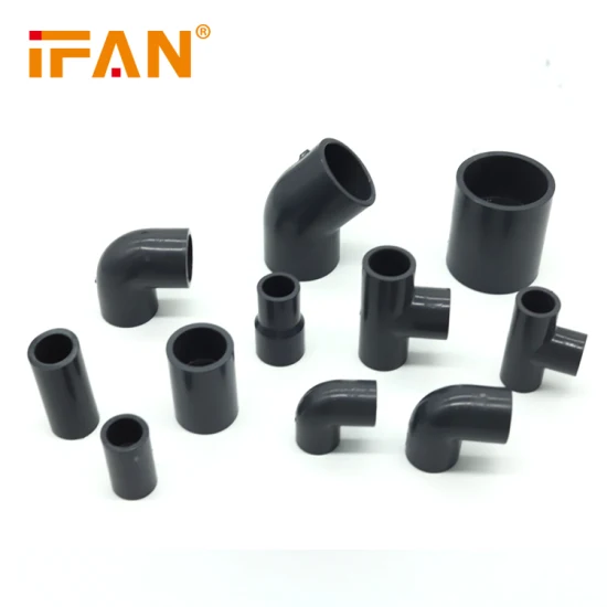 Ifan Wholesale CPVC Sch80 Pipe Fittings PVC Fitting Tee Plastic Pipe Fittings